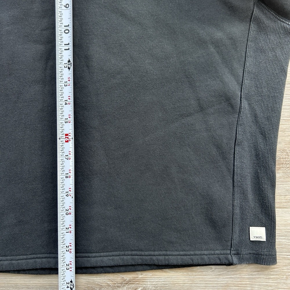 Vuori Women's Small Black Restore Pullover Crewneck Sweatshirt - Picture 7 of 9